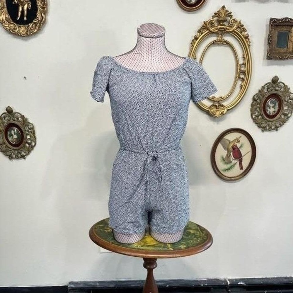 Abercrombie & Fitch Vintage Style Ditsy Floral Romper Jumpsuit XS